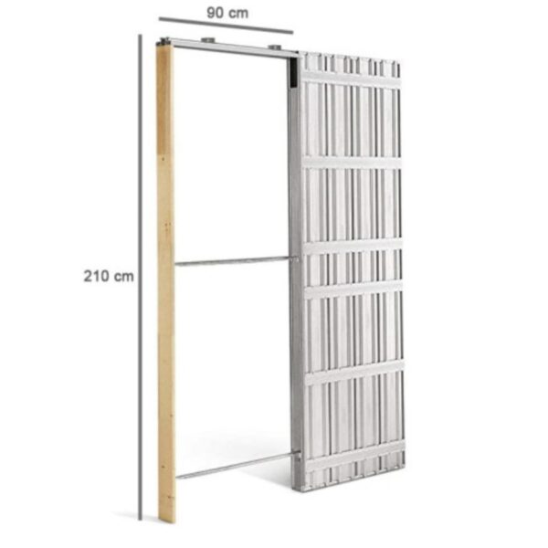 Contre-châssis pour porte coulissante