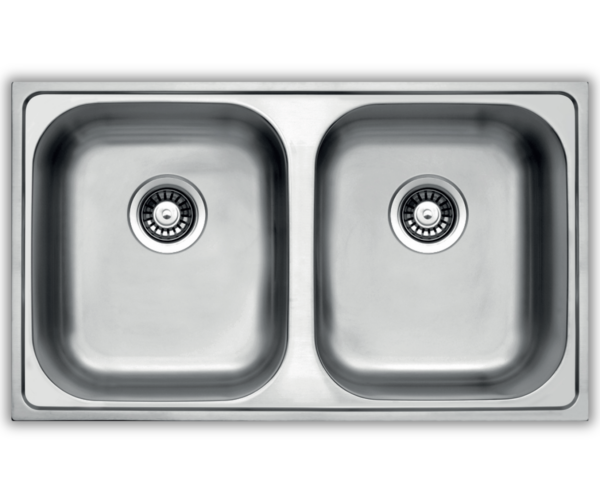 EVIER INOX TWIN 86 INFINITY