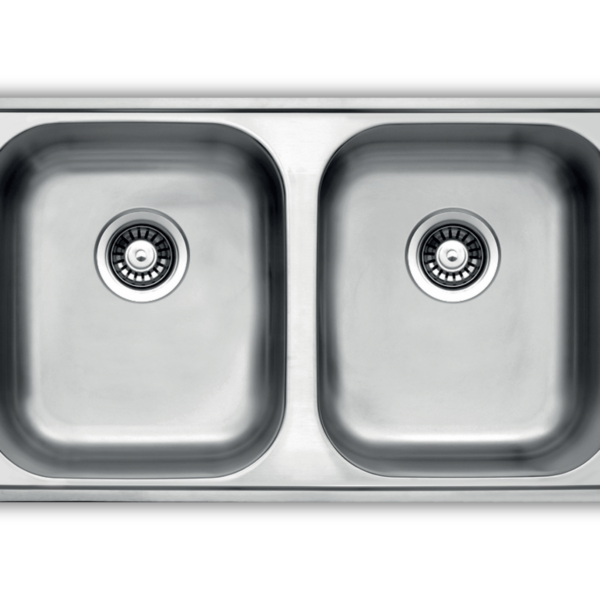 EVIER INOX TWIN 86 INFINITY