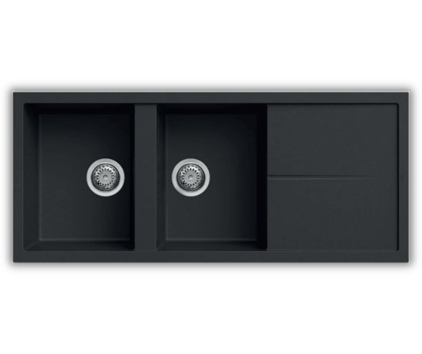 EVIER GRANITE EGO 116 BLACK INFINITY