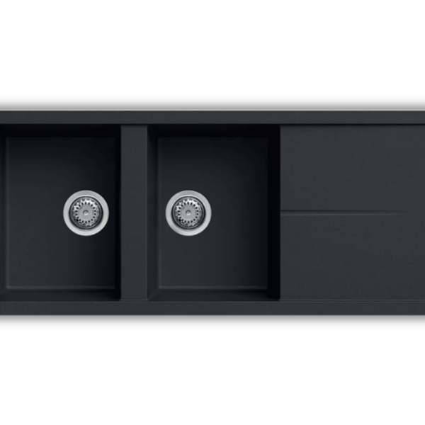 EVIER GRANITE EGO 116 BLACK INFINITY