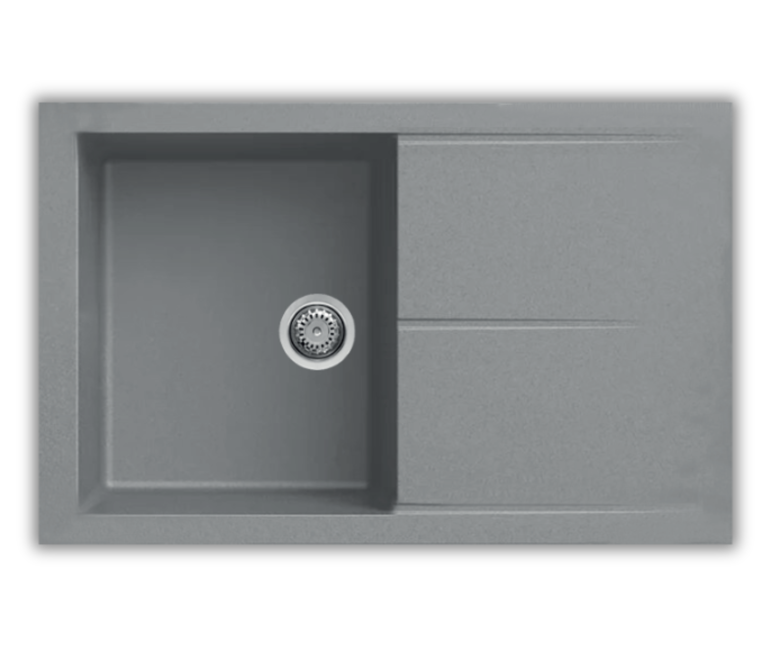 EVIER GRANITE EGO 86 GREY INFINITY