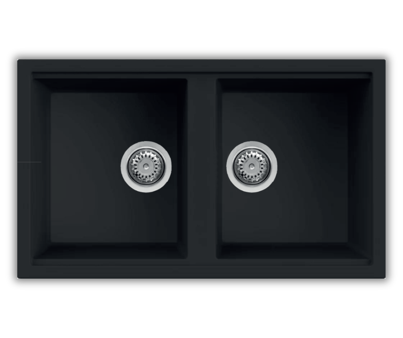 EVIER GRANITE MOON 86 BLACK INFINITY