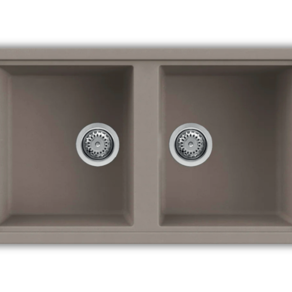 EVIER GRANITE MOON 86 TRUFFLE INFINITY