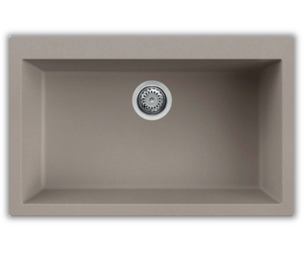 EVIER GRANITE MOON 70 TRUFFLE INFINITY