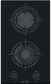 PLAQUE A GAZ 2 FEUX H302B INFINITY